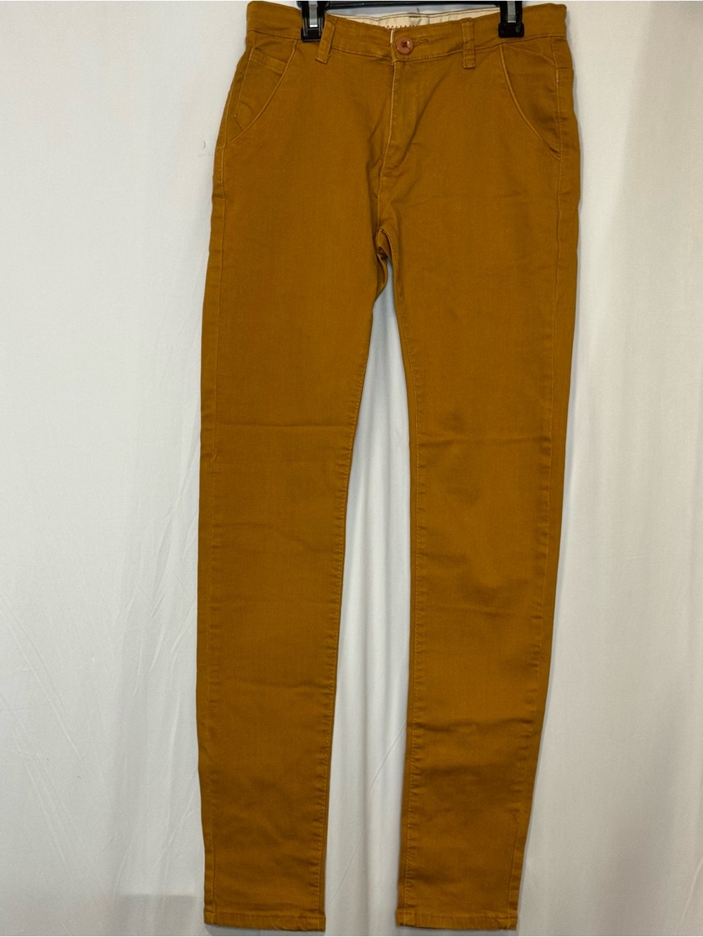 Women’s Skinny Jeans in Mustard Yellow - Slim Fit
